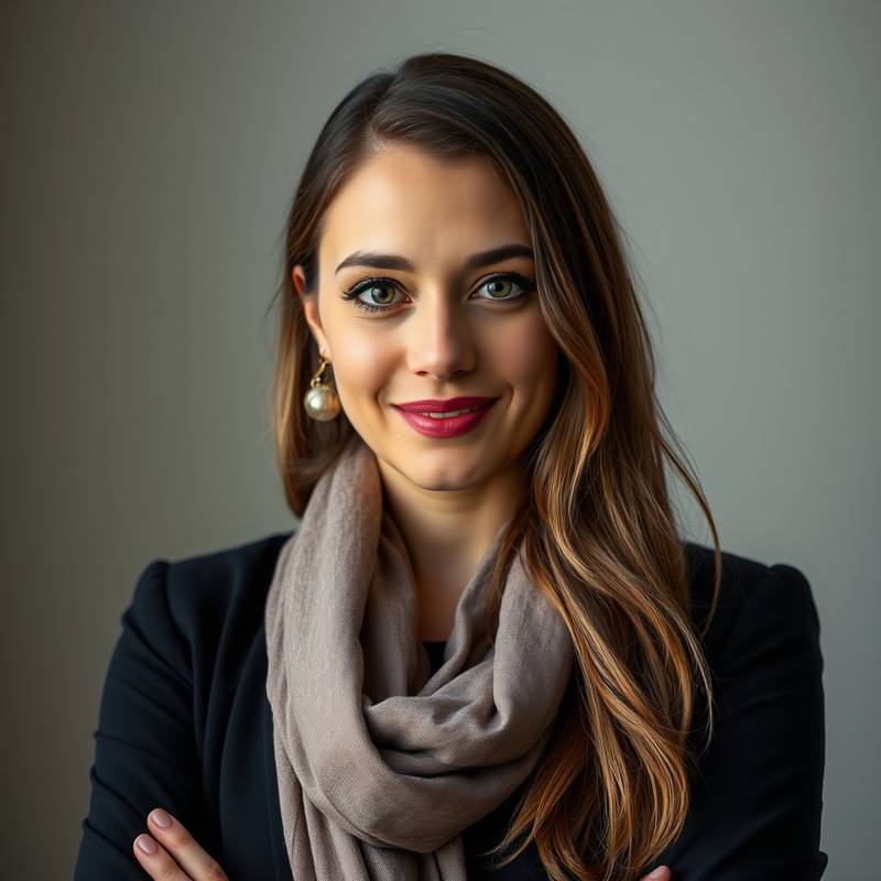 Portrait of Anya Petrova, Lead Videographer