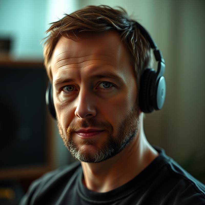 Portrait of Igor Sidorov, Sound Engineer