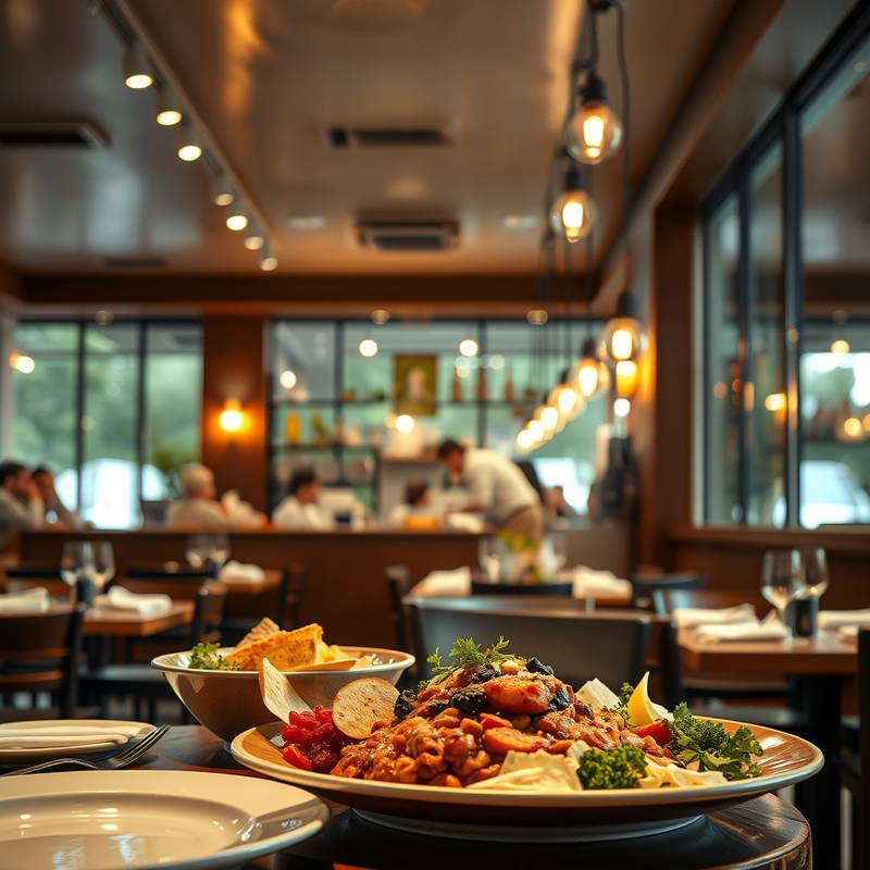 Promotional video showcasing a new restaurant's ambiance, menu, and culinary excellence
