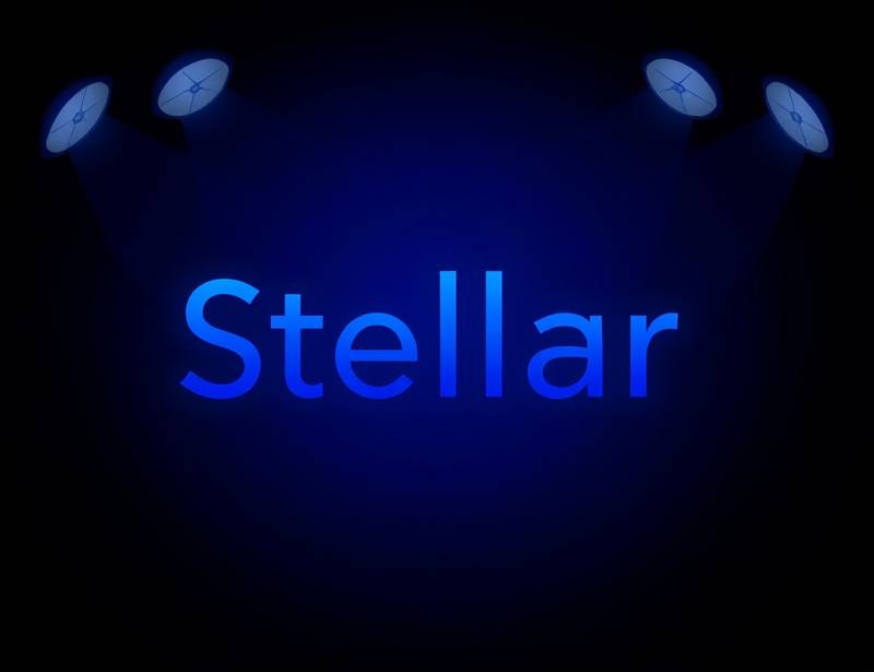 Stellar Studios logo displayed against a dark blue background